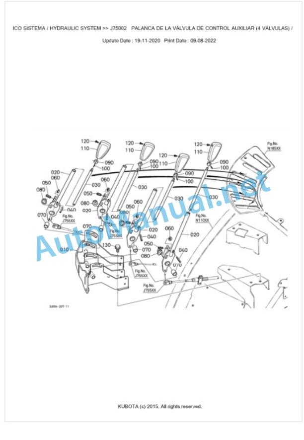 Kubota M7132SC Parts Manual PDF BKIDK5333 4 Kubota M7132SC Parts Manual PDF BKIDK5333-4