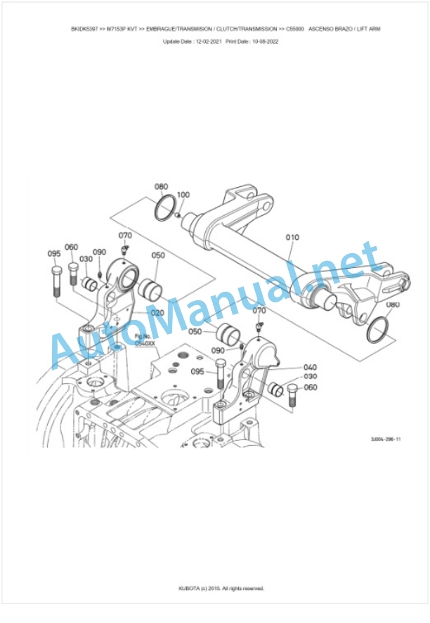 Kubota M7133, M7153, M7173 Parts Manual PDF BKIDK5397 3 Kubota M7133, M7153, M7173 Parts Manual PDF BKIDK5397-3