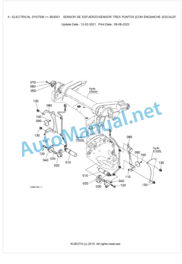 Kubota M7133, M7153, M7173 Parts Manual PDF BKIDK5399 2 Kubota M7133, M7153, M7173 Parts Manual PDF BKIDK5399-2