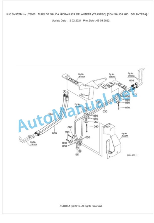 Kubota M7133, M7153, M7173 Parts Manual PDF BKIDK5399 4 Kubota M7133, M7153, M7173 Parts Manual PDF BKIDK5399-4