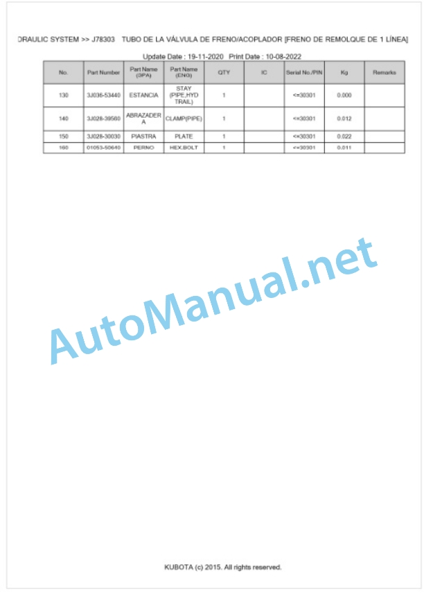 Kubota M7152S Parts Manual PDF BKIDK5260 4 Kubota M7152S Parts Manual PDF BKIDK5260-4