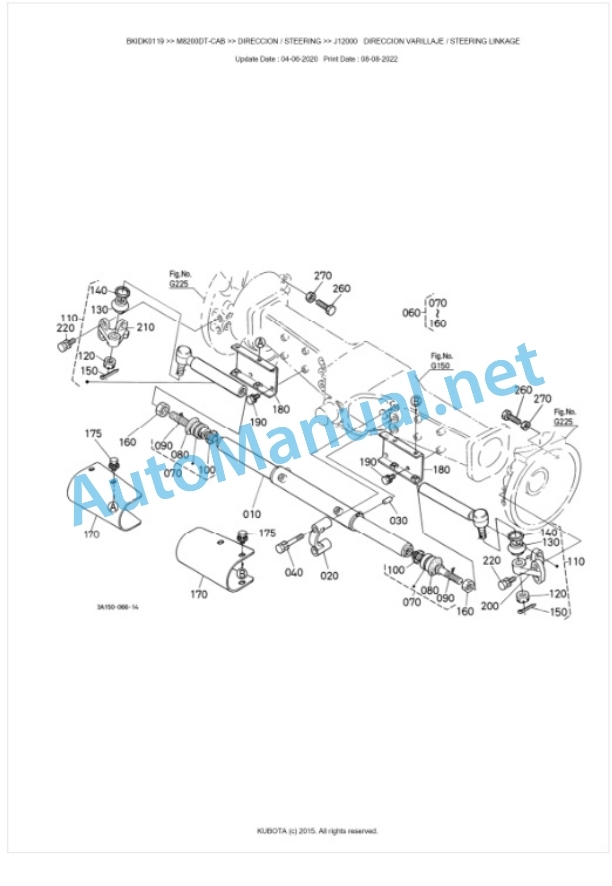 Kubota M8200, M9000 Parts Manual PDF BKIDK0119 4 Kubota M8200, M9000 Parts Manual PDF BKIDK0119-4