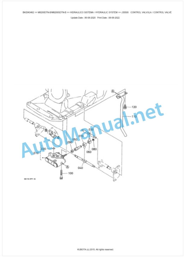 Kubota M8200DTN-B, M8200SDTN-B Parts Manual PDF BKIDK0462 5 Kubota M8200DTN-B, M8200SDTN-B Parts Manual PDF BKIDK0462-5