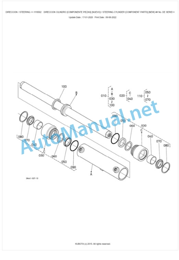 Kubota M8540DTHNBC Parts Manual PDF BKIDK0673 4 Kubota M8540DTHNBC Parts Manual PDF BKIDK0673-4