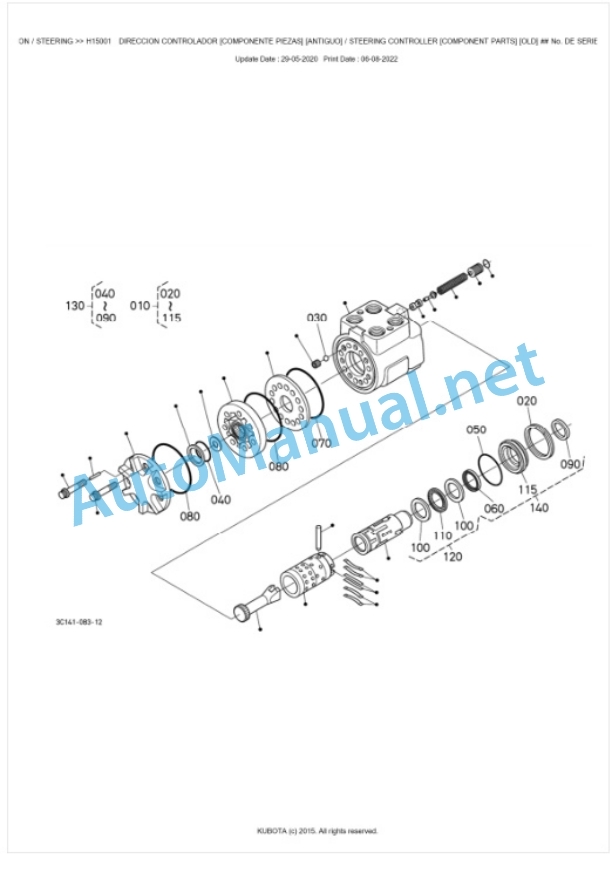 Kubota M8560, M9960 Parts Manual PDF BKIDK5028 4 Kubota M8560, M9960 Parts Manual PDF BKIDK5028-4
