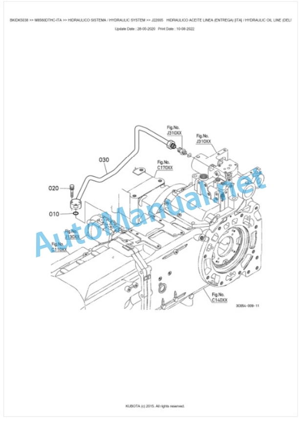 Kubota M8560C Parts Manual PDF BKIDK5038 4 Kubota M8560C Parts Manual PDF BKIDK5038-4