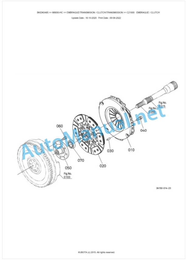 Kubota M9000-HC Parts Manual PDF BKIDK0485 3 Kubota M9000-HC Parts Manual PDF BKIDK0485-3