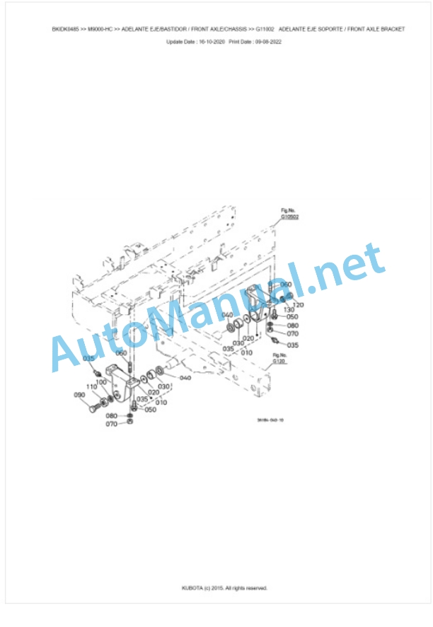 Kubota M9000-HC Parts Manual PDF BKIDK0485 4 Kubota M9000-HC Parts Manual PDF BKIDK0485-4