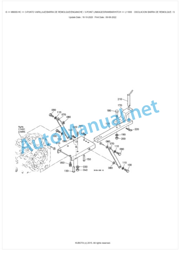 Kubota M9000-HC Parts Manual PDF BKIDK0485 5 Kubota M9000-HC Parts Manual PDF BKIDK0485-5