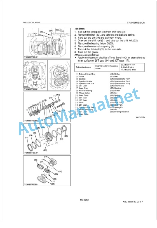 Kubota M9000DT-M Supplement Tractor Workshop Manual PDF 5 Kubota M9000DT-M Supplement Tractor Workshop Manual PDF-5