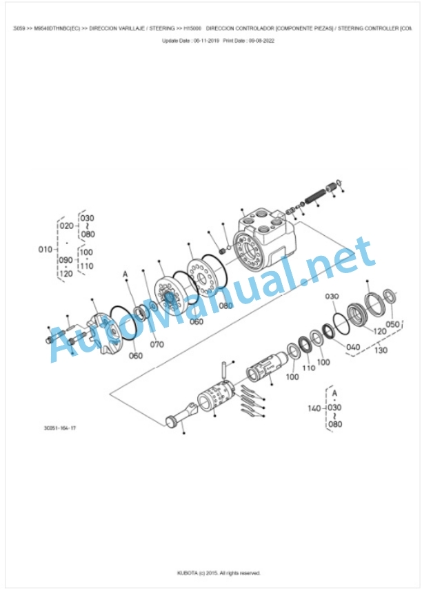 Kubota M9540DTHNBC Parts Manual PDF BKIDK5059 4 Kubota M9540DTHNBC Parts Manual PDF BKIDK5059-4