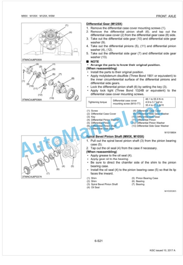 Kubota M95X, M105X, M125X Tractor Workshop Manual PDF 4 Kubota M95X, M105X, M125X Tractor Workshop Manual PDF-4