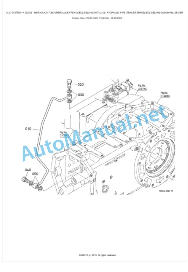 Kubota M9960DTHC-NEC Parts Manual PDF BKIDK5034 4 Kubota M9960DTHC-NEC Parts Manual PDF BKIDK5034-4