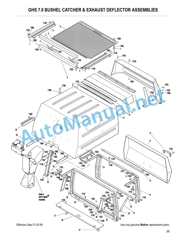 Kubota MDD(20.9 HP Diesel), MDG(24.5 HP Gasoline) Walker Rider Lawnmowers Parts Manual PDF-4