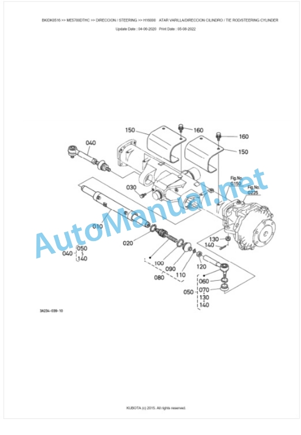 Kubota ME5700DTHC Parts Manual PDF BKIDK0516 4 Kubota ME5700DTHC Parts Manual PDF BKIDK0516-4