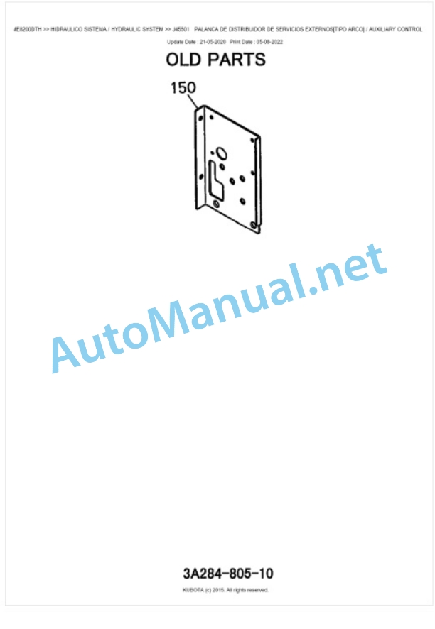 Kubota ME8200DTH, ME9000DTH Parts Manual PDF BKIDK0503 5 Kubota ME8200DTH, ME9000DTH Parts Manual PDF BKIDK0503-5