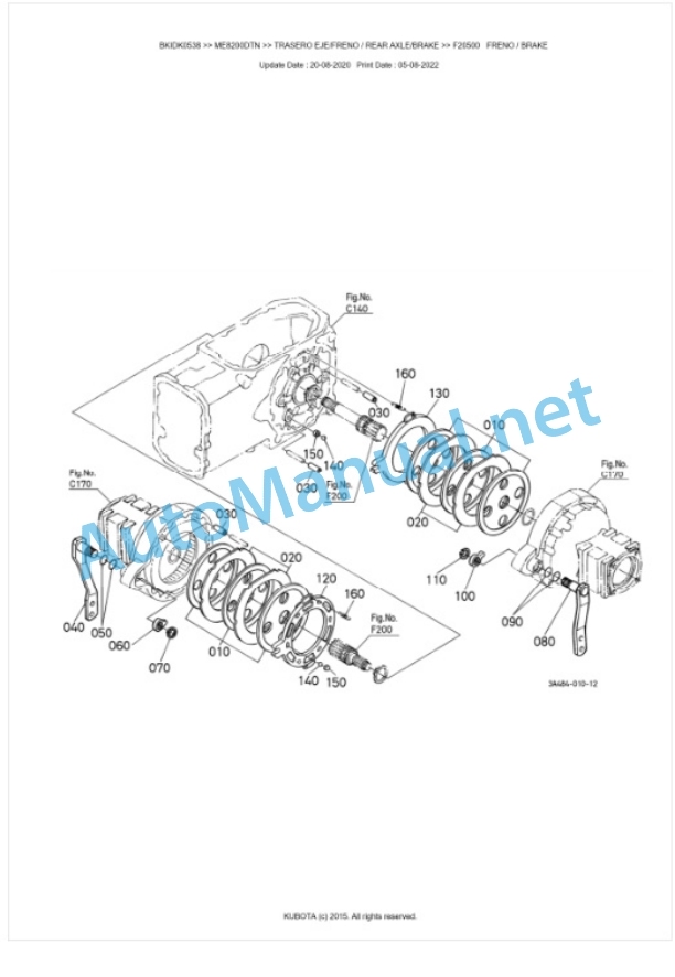 Kubota ME8200DTN Parts Manual PDF BKIDK0538 4 Kubota ME8200DTN Parts Manual PDF BKIDK0538-4