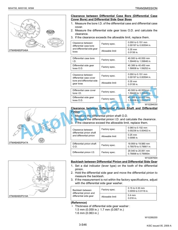 Kubota MX4700, MX5100 Tractor Workshop Manual PDF 4 Kubota MX4700, MX5100 Tractor Workshop Manual PDF-4