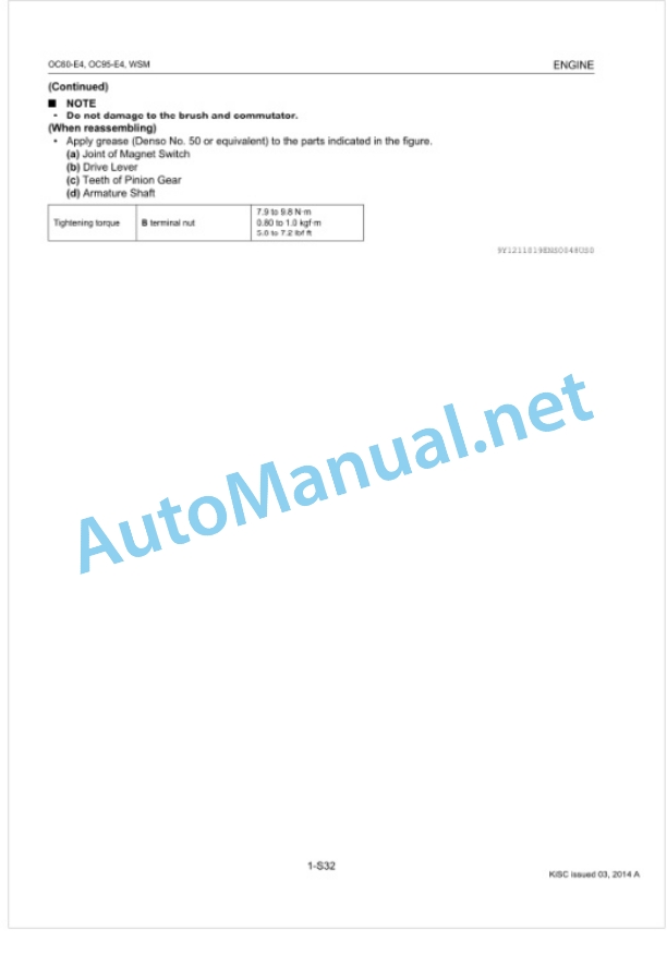 Kubota OC60-E4, OC95-E4 Diesel Engine Workshop Manual PDF 5 Kubota OC60-E4, OC95-E4 Diesel Engine Workshop Manual PDF-5