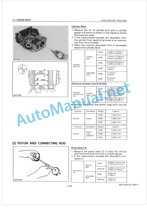 Kubota OC60, OC80, OC95 Diesel Engine Workshop Manual PDF 5 Kubota OC60, OC80, OC95 Diesel Engine Workshop Manual PDF-5