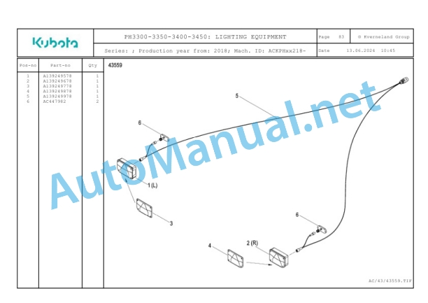 Kubota PH3300-3350-3400-3450 Parts Manual PDF 5 Kubota PH3300-3350-3400-3450 Parts Manual PDF-5