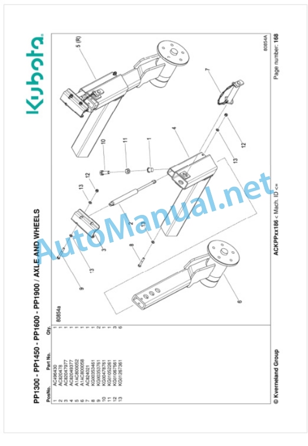 Kubota PP1300-PP1450-PP1600-PP1900 Parts Manual PDF 4 Kubota PP1300-PP1450-PP1600-PP1900 Parts Manual PDF-4