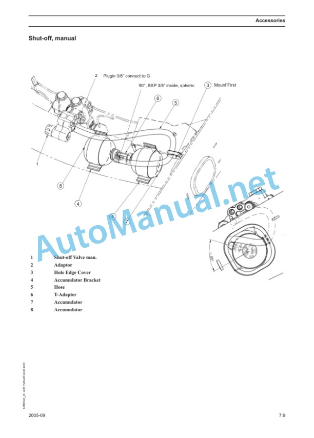 Kubota Q20, Q30, Q40, Q50, Q60 Non-Self Leveling, Q25, Q35, Q45, Q55, Q65, Q75, Q85 Self Leveling Quicke Technical Manual 5 Kubota Q20, Q30, Q40, Q50, Q60 Non-Self Leveling, Q25, Q35, Q45, Q55, Q65, Q75, Q85 Self Leveling Quicke Technical Manual - Image 5