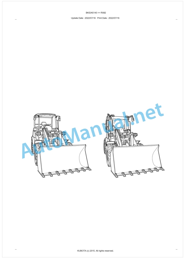 Kubota R082 Parts Manual PDF BKIDA5140 1 Kubota R082 Parts Manual PDF BKIDA5140