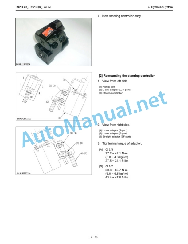 Kubota R420a, R420S, R520a, R520S Service Chapter Wheel Loader Workshop Manual PDF EN 4 Kubota R420a, R420S, R520a, R520S Service Chapter Wheel Loader Workshop Manual PDF EN-4