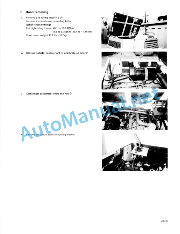 Kubota R510, R510B Wheel Loader Workshop Manual PDF 5 Kubota R510, R510B Wheel Loader Workshop Manual PDF-5