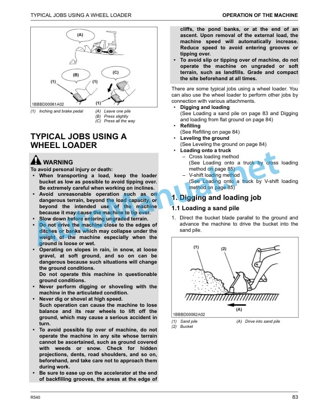 Kubota R540 Wheel Loader Operators Manual PDF 4 Kubota R540 Wheel Loader Operators Manual PDF - Image 4
