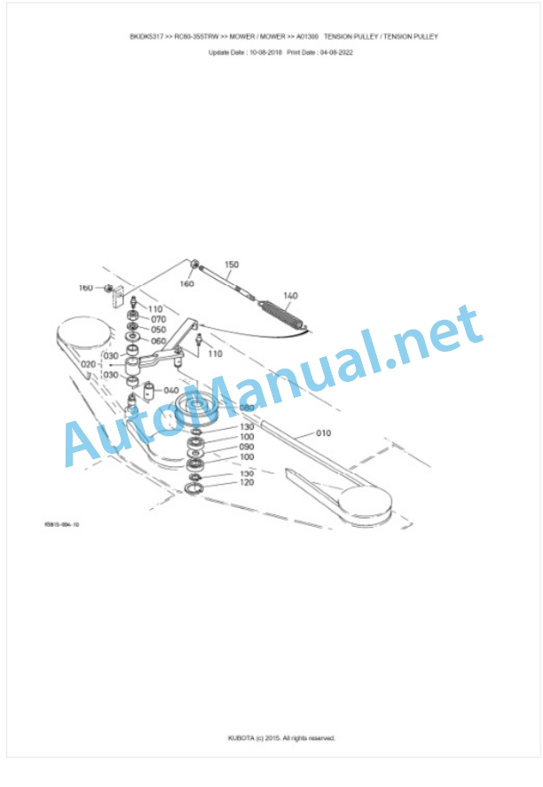 Kubota RC60-35STRW Parts Manual PDF BKIDK5317 2 Kubota RC60-35STRW Parts Manual PDF BKIDK5317-2
