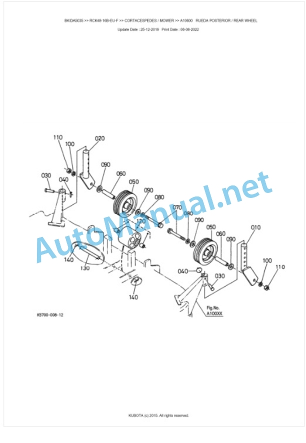 Kubota RCK48-16B-EU-F Parts Manual PDF BKIDA5035 4 Kubota RCK48-16B-EU-F Parts Manual PDF BKIDA5035-4