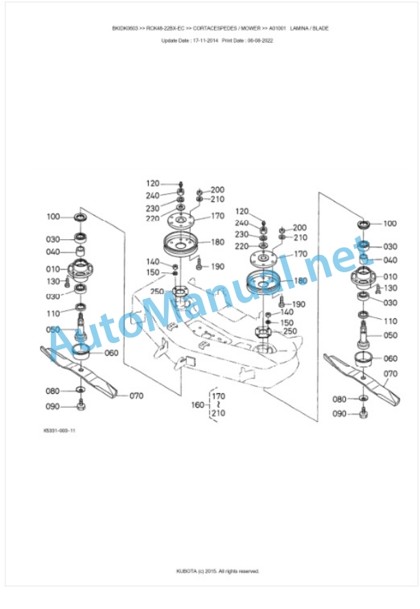 Kubota RCK48-22BX-EC Parts Manual PDF BKIDK0603 3 Kubota RCK48-22BX-EC Parts Manual PDF BKIDK0603-3