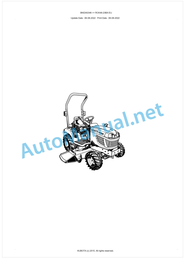 Kubota RCK48-23BX-EU Parts Manual PDF BKIDA0346 1 Kubota RCK48-23BX-EU Parts Manual PDF BKIDA0346