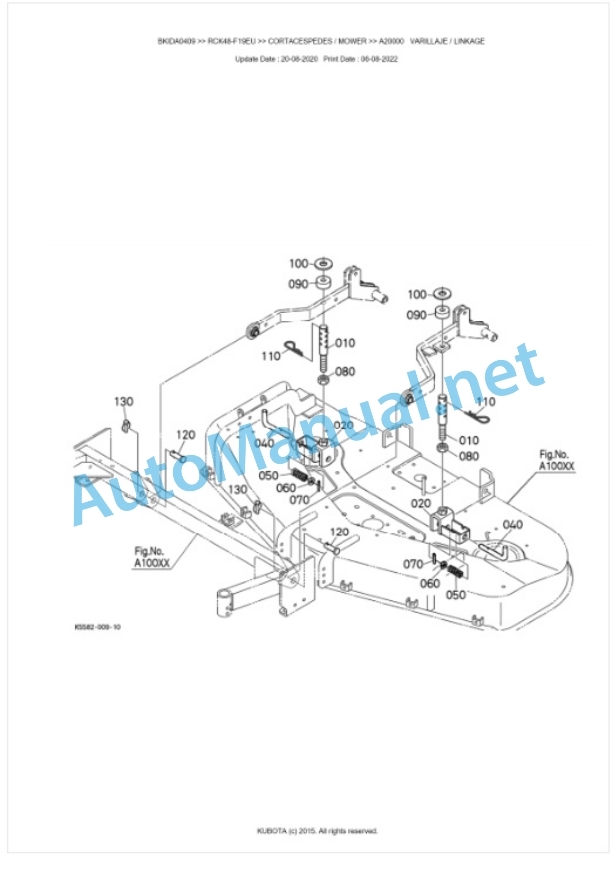 Kubota RCK48-F19EU Parts Manual PDF BKIDA0409 5 Kubota RCK48-F19EU Parts Manual PDF BKIDA0409-5