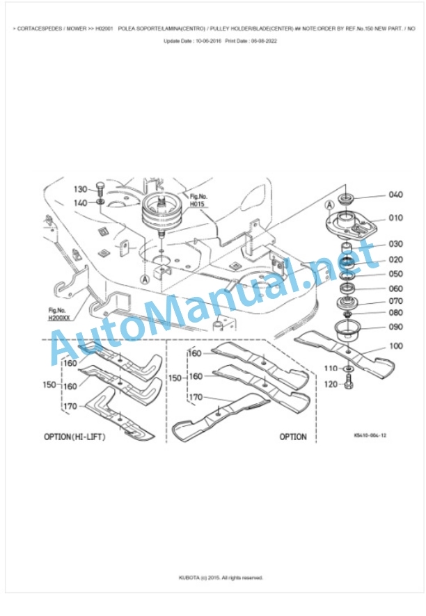 Kubota RCK48G18 Parts Manual PDF BKIDK0507 2 Kubota RCK48G18 Parts Manual PDF BKIDK0507-2