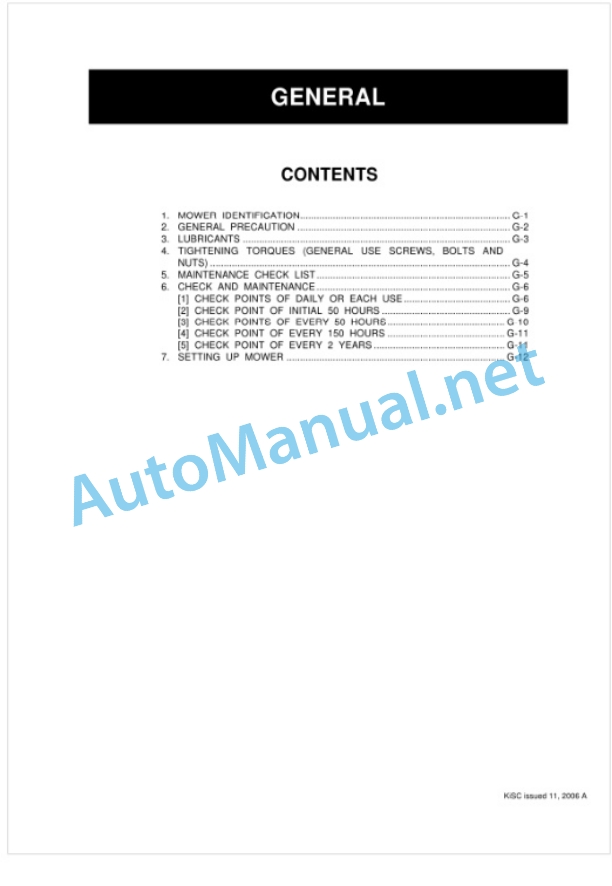 Kubota RCK54-24B-EC, RCK60-24B-EC, RCK60 Workshop Manual PDF 2 Kubota RCK54-24B-EC, RCK60-24B-EC, RCK60 Workshop Manual PDF-2