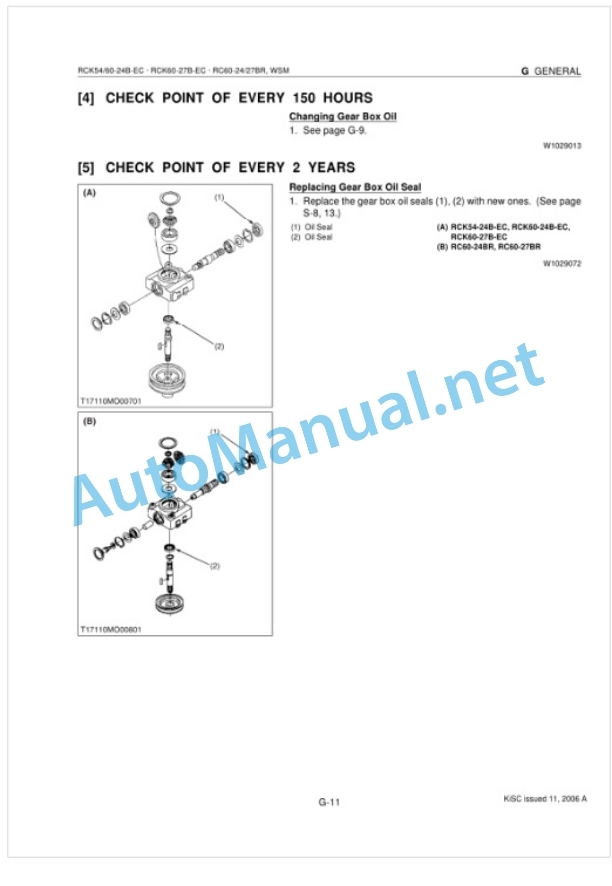 Kubota RCK54-24B-EC, RCK60-24B-EC, RCK60 Workshop Manual PDF 3 Kubota RCK54-24B-EC, RCK60-24B-EC, RCK60 Workshop Manual PDF-3