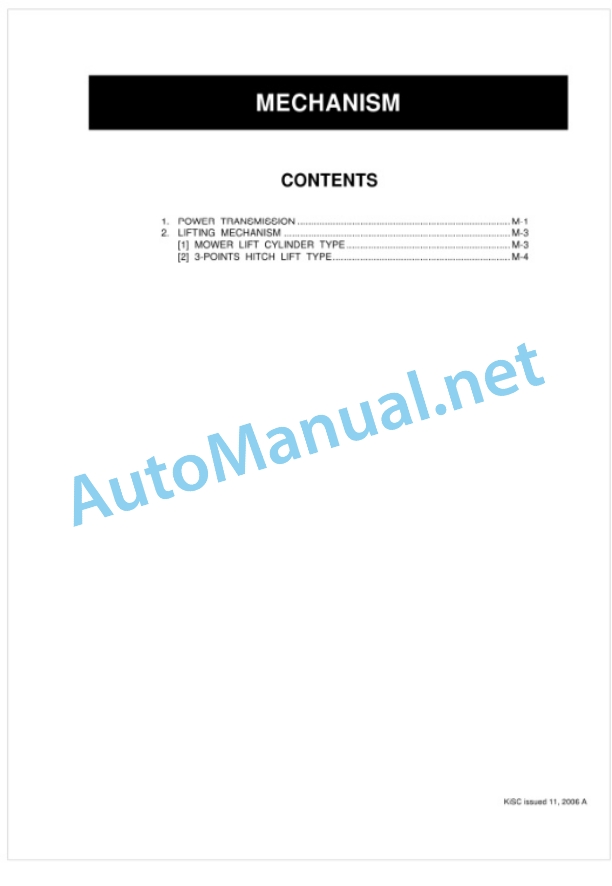 Kubota RCK54-24B-EC, RCK60-24B-EC, RCK60 Workshop Manual PDF 4 Kubota RCK54-24B-EC, RCK60-24B-EC, RCK60 Workshop Manual PDF-4