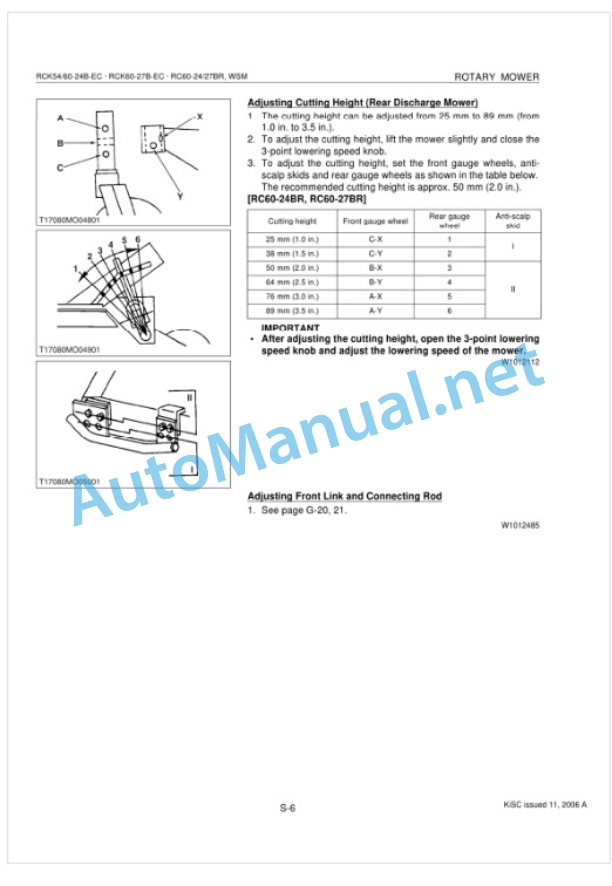 Kubota RCK54-24B-EC, RCK60-24B-EC, RCK60 Workshop Manual PDF 5 Kubota RCK54-24B-EC, RCK60-24B-EC, RCK60 Workshop Manual PDF-5