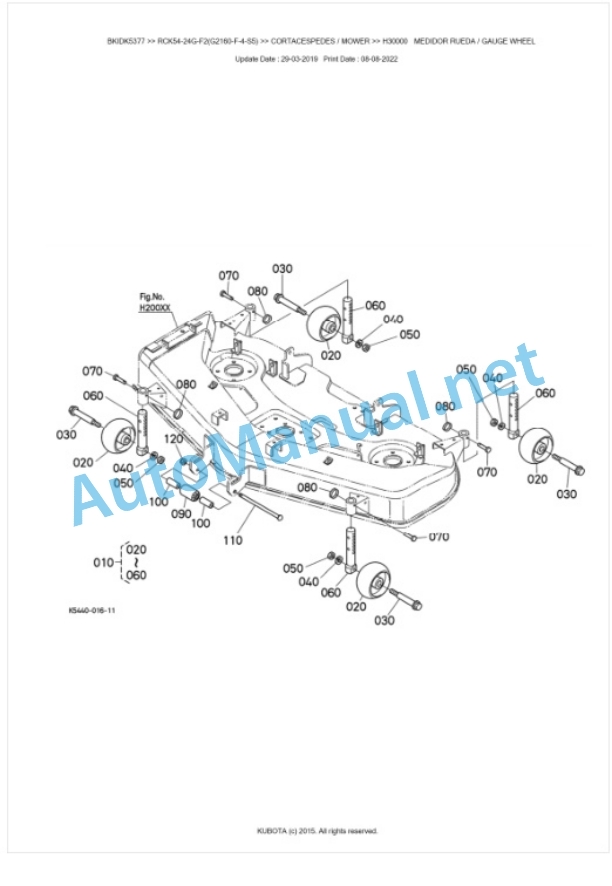 Kubota RCK54-24G-F2(G2160-F-4-S5) Parts Manual PDF BKIDK5377 5 Kubota RCK54-24G-F2(G2160-F-4-S5) Parts Manual PDF BKIDK5377-5