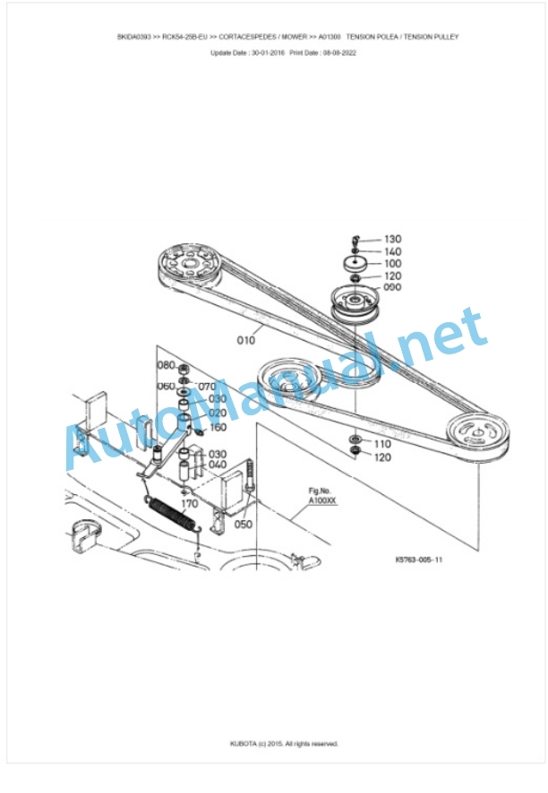 Kubota RCK54-25B-EU Parts Manual PDF BKIDA0393 3 Kubota RCK54-25B-EU Parts Manual PDF BKIDA0393-3