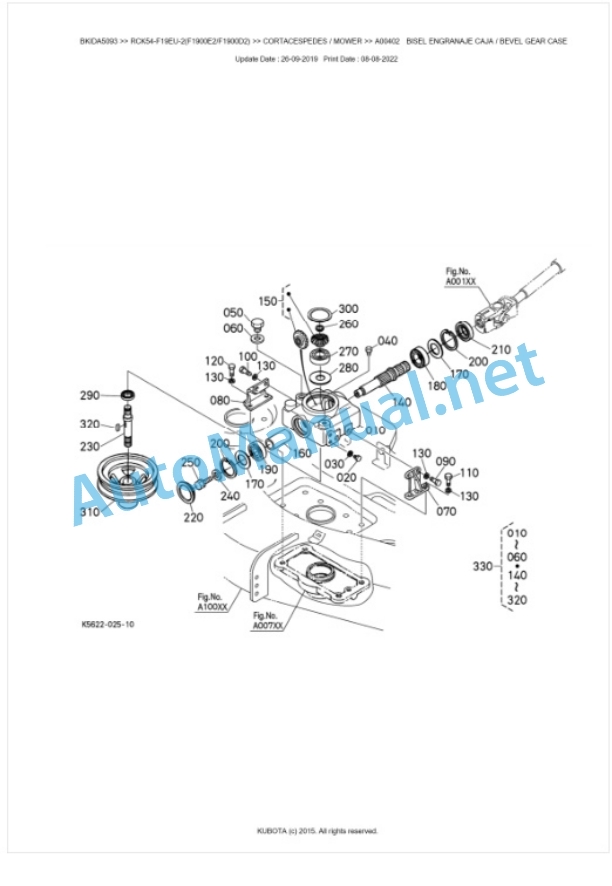 Kubota RCK54-F19EU-2(F1900E2, F1900D2) Parts Manual PDF BKIDA5093 2 Kubota RCK54-F19EU-2(F1900E2, F1900D2) Parts Manual PDF BKIDA5093-2