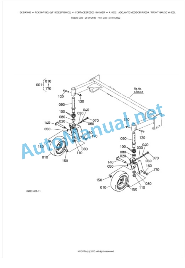 Kubota RCK54-F19EU-2(F1900E2, F1900D2) Parts Manual PDF BKIDA5093 4 Kubota RCK54-F19EU-2(F1900E2, F1900D2) Parts Manual PDF BKIDA5093-4