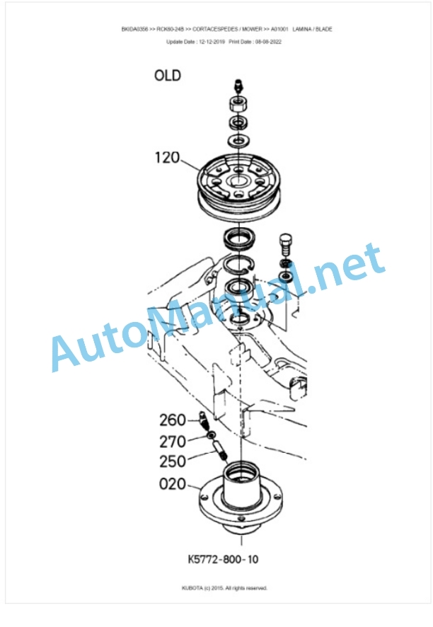 Kubota RCK60-24B Parts Manual PDF BKIDA0356 3 Kubota RCK60-24B Parts Manual PDF BKIDA0356-3