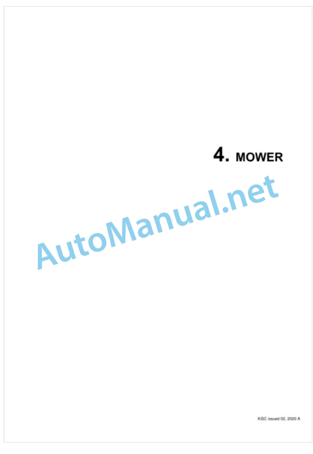 Kubota RCK60-30BB, RC72-30BB Mower Workshop Manual PDF 5 Kubota RCK60-30BB, RC72-30BB Mower Workshop Manual PDF-5