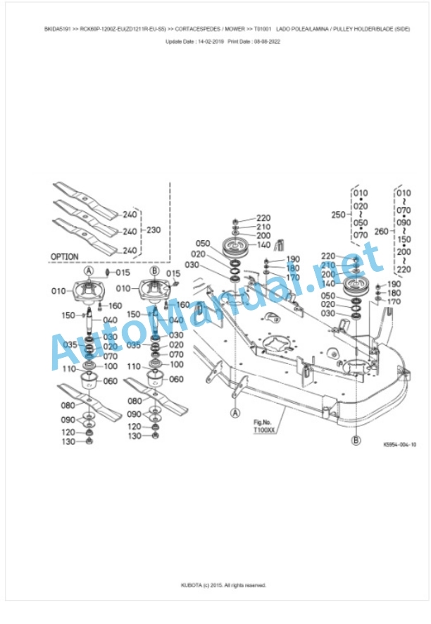 Kubota RCK60P-1200Z-EU(ZD1211R-EU-S5) Parts Manual PDF BKIDA5191 3 Kubota RCK60P-1200Z-EU(ZD1211R-EU-S5) Parts Manual PDF BKIDA5191-3
