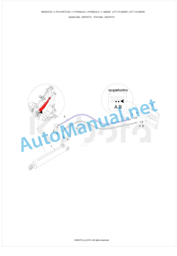 Kubota RT210, RT210D Parts Manual PDF BKIDE5153 4 Kubota RT210, RT210D Parts Manual PDF BKIDE5153-4