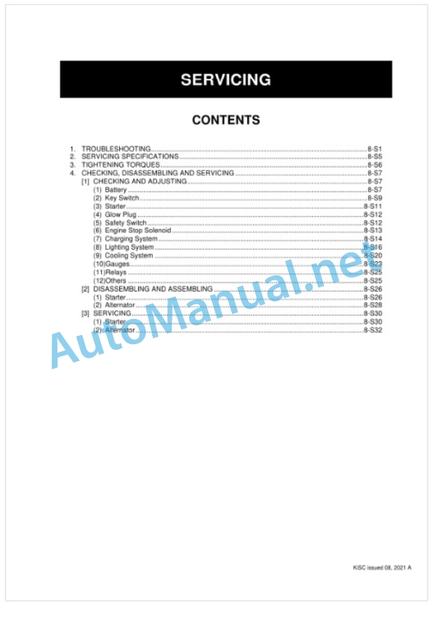 Kubota RTV-X1100C Utility Vehicle Workshop Manual PDF 5 Kubota RTV-X1100C Utility Vehicle Workshop Manual PDF-5